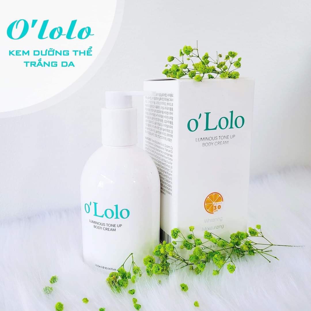 O'LOLO SẢN PHẨM DƯỠNG TRẮNG DA HÀN QUỐC ĐANG GÂY BÃO TRÊN THỊ TRƯỜNG VIỆT NAM 